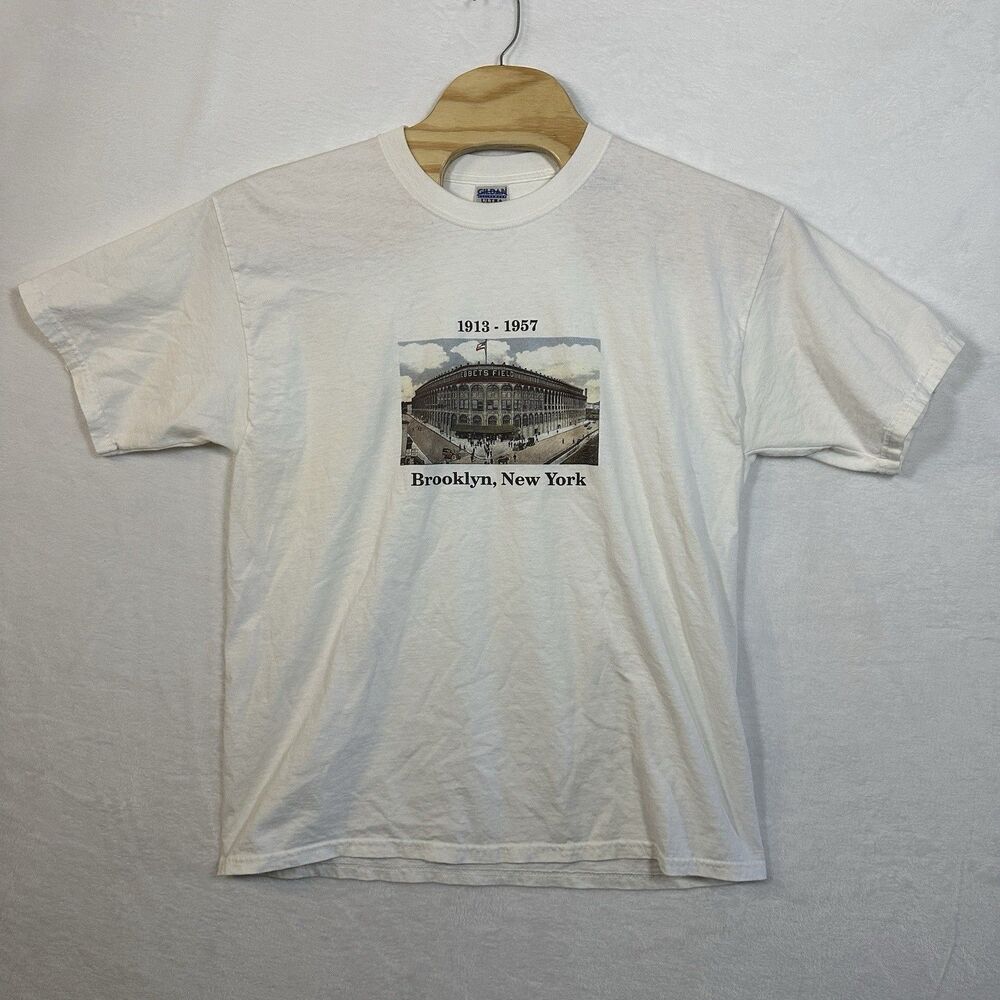 Ebbets Field Brooklyn Dodgers 1913-1957 Men’s Size XL Gilden